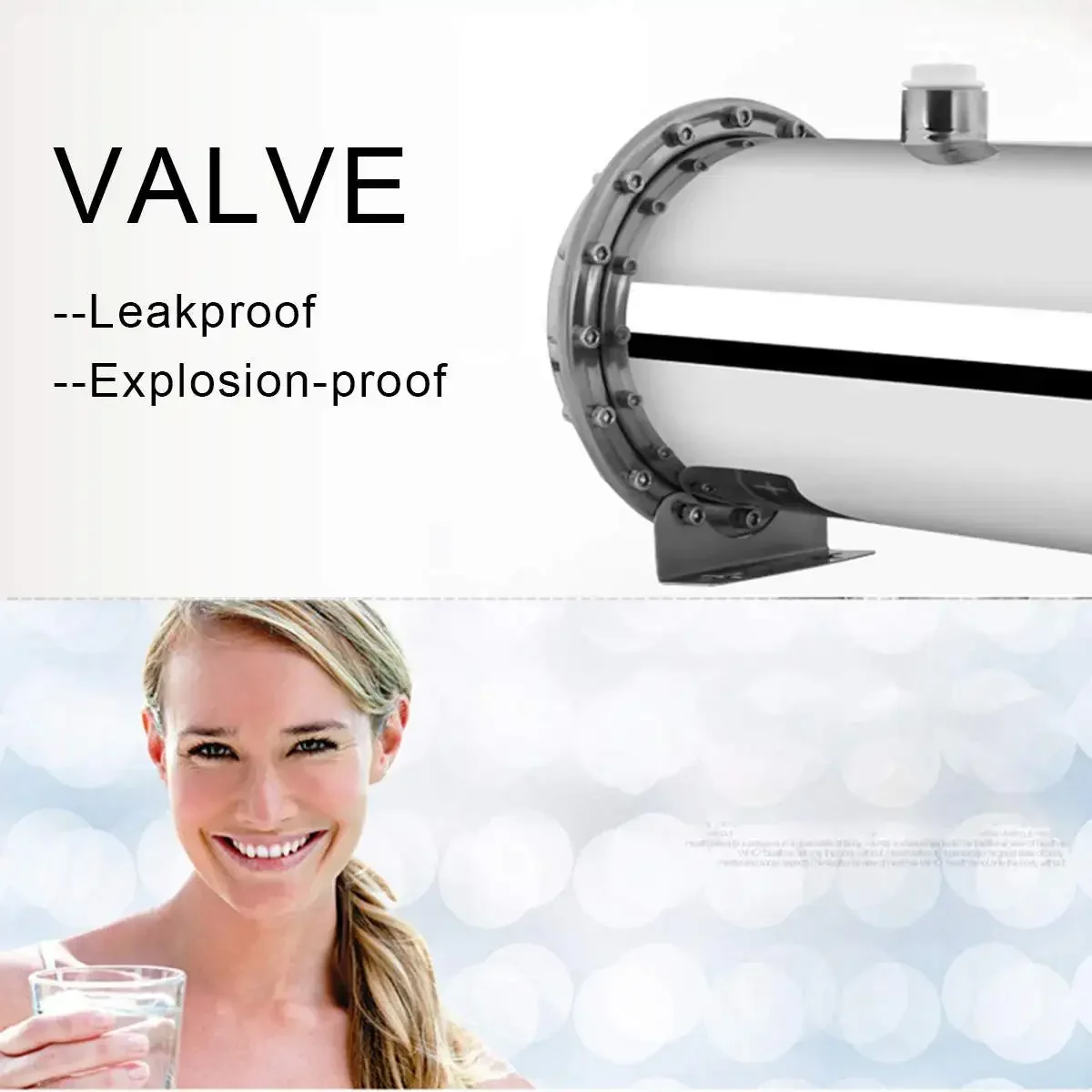 

Water Filter PVDF Ultrafiltration Purifier 304 Stainless Steel 600L/1000L Commercial Home Kitchen Drink Straight UF Filters
