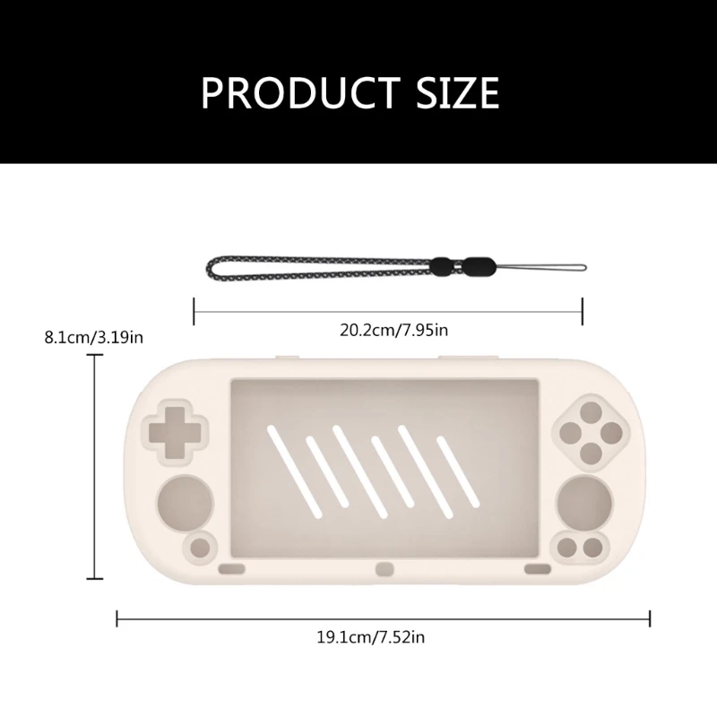 R91A Full Coverage Housing for Trimui Game Console Silicone Protector Cover