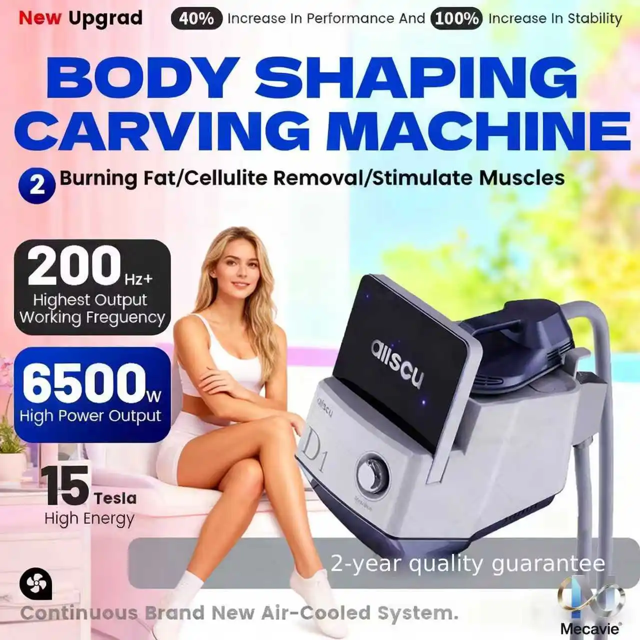 

Body Slim Weight Loss Muscle Stimulation Therapy Machine Portable Fat Removal Body Slimming Machine Mecavie 2025 NEO EMS