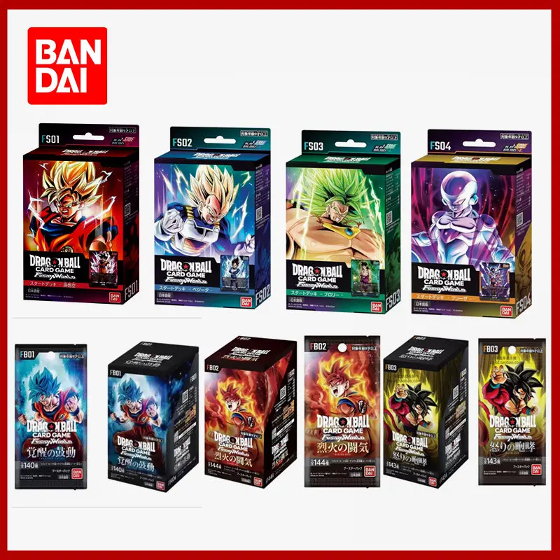 

Bandai Genuine Dragon Ball FS01-06 FB01-03 Goku Vegeta Freeza Sayajins Rare Collection Card Children's Toy Birthday Gift