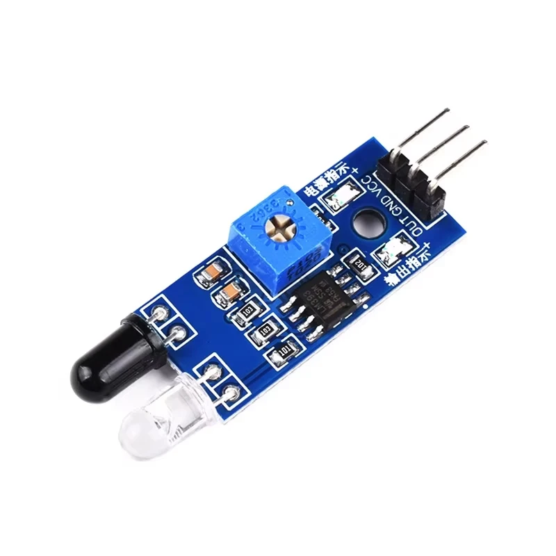 IR Infrared Obstacle Avoidance Sensor Module for Arduino Diy Smart Car Robot Reflective Photoelectric 3PIN