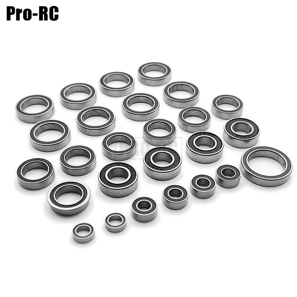 26-Pcs Complete Ball Bearings Kit For Arrma 1/10 Kraton Outcast 4x4 4S BLX V1 & V2 Rc Truck Car RTR