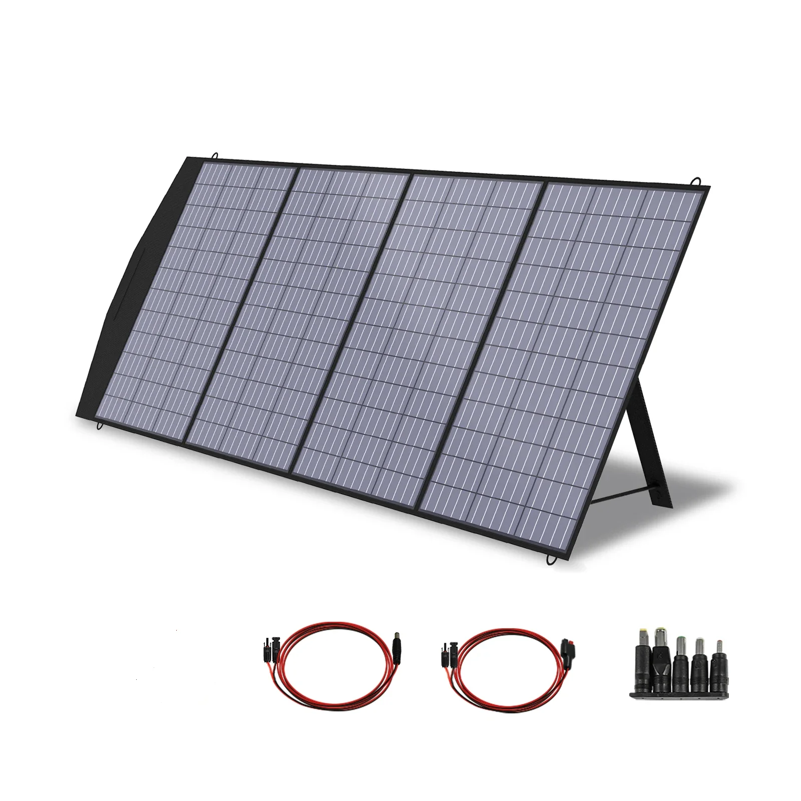 Imagem -06 - Allpowers Portátil Dobrável Painel Solar Carregador Usb dc 18v 200w Painel Solar Kit para Laptops rv Estação de Energia Acampamento