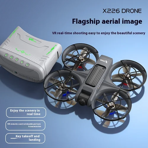 HD 카메라 브러시리스 모터 광학 흐름 포지셔닝 원격 제어 장난감 Quadcopter와 어린이를위한 VR 전문 미니 드론