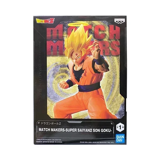 Figurine de Dessin Animé Original Dragon Ball pour Enfant, Modèle de Collection, Match Makers, Son Goku, Vegeta IV, Jouets, Cadeau