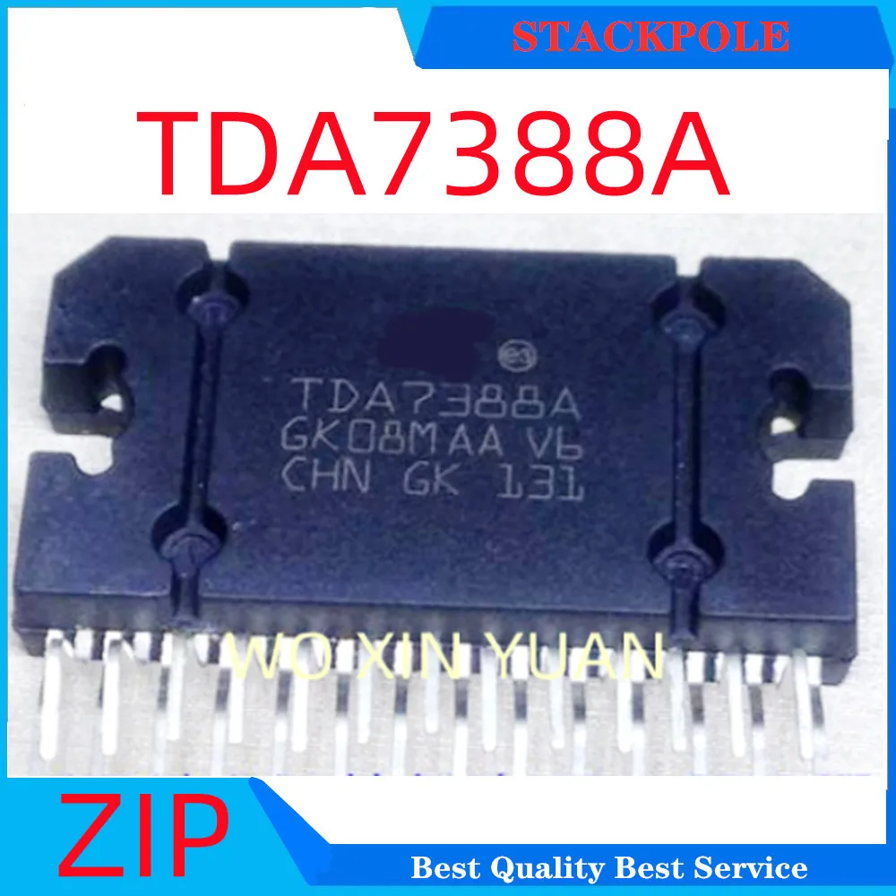 2pcs/lot TDA7388A  TDA7388  7388 ZIP25  4 X 41W QUAD BRIDGE CAR RADIO AMPLIFIER