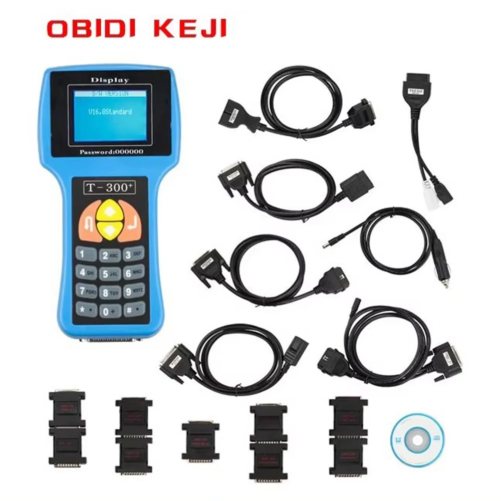 Car Key Programmer T300 Full System Transponder v23.9 Anto Decoder T-CODE T300 Chip Key Decoder Diagnostic Car Key Programmer