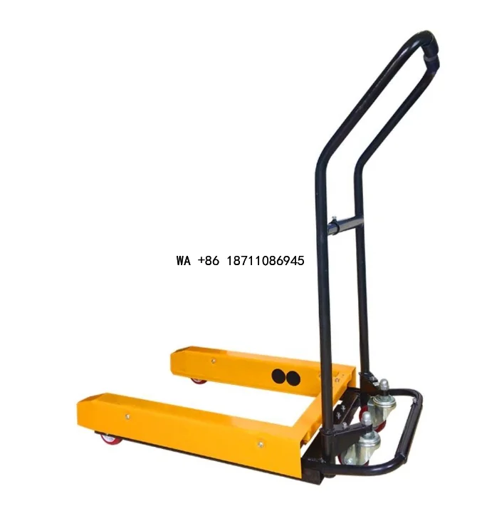 

Тележка-платформа для грузовика, мини-тележка-контейнер, четырехколесная пластиковая транспортная тележка, ручная транспортная тележка-контейнер