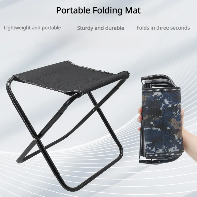 Portable Folding Mazar Full Folding Stool Mini Stool Travel Leisure Stool Outdoor Chair Folding Chair Outdoor Camping