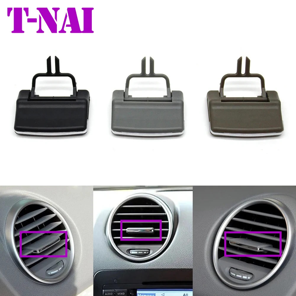 Car Accessories Dashboard Air Conditioner Outlet Pick AC Vent Grille Tab Clip Repair Kit For Mercedes Benz W164 X164 ML GL