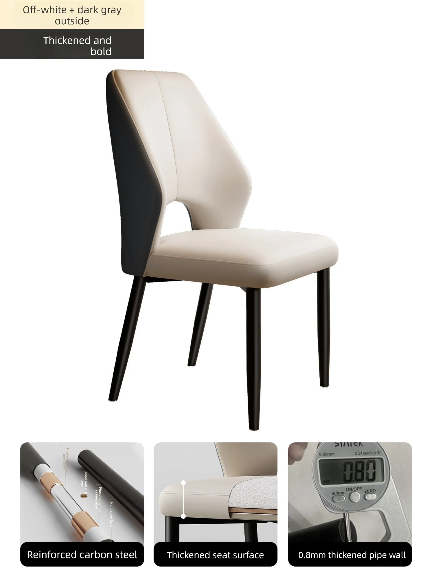 Scandinavian Minimalist Luxurious Modern Premium Dining Chair