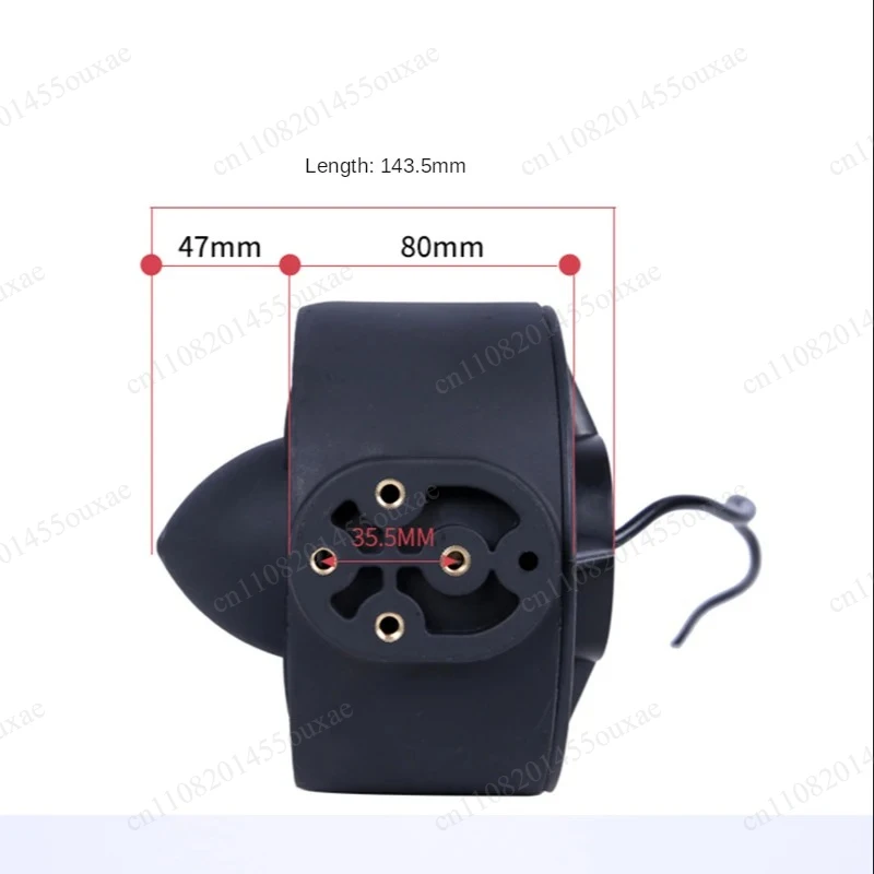 

800W High Speed Underwater Propeller 24-48V 130N for Boat Kayak ROV
