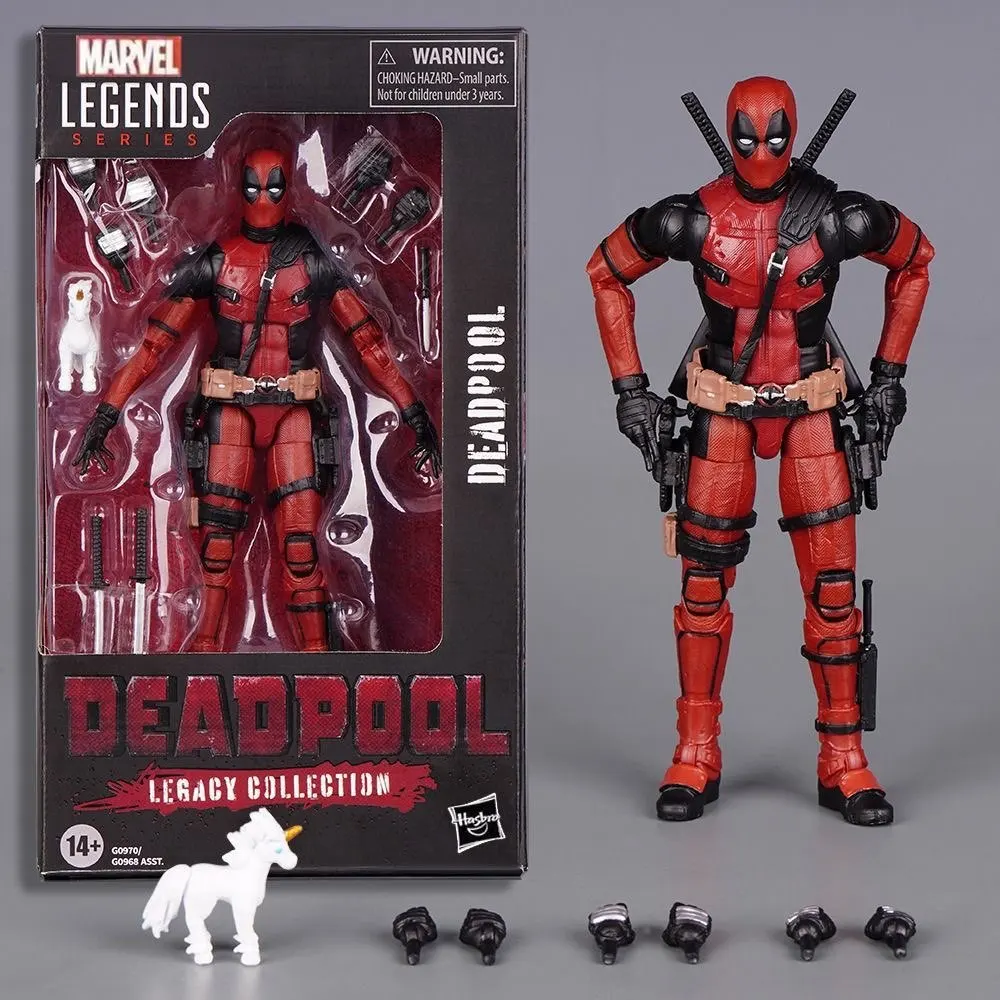 Figura de Deadpool de la Serie X-Men Legend, Figura de Wade Winston Wilson con Articulaciones Móviles, Figura de Acción Coleccionable, Juguete Decorativo para Regalo