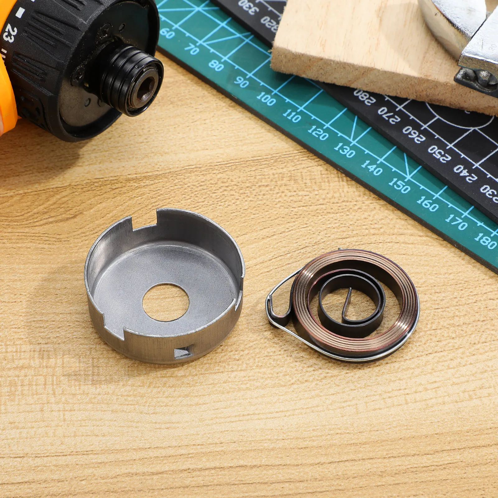 1 مجموعة الحفر الصحافة العودة الربيع الصلب الريشة المغزل العودة لفائف الربيع استبدال الجمعية مرونة موثوقة مريحة #4