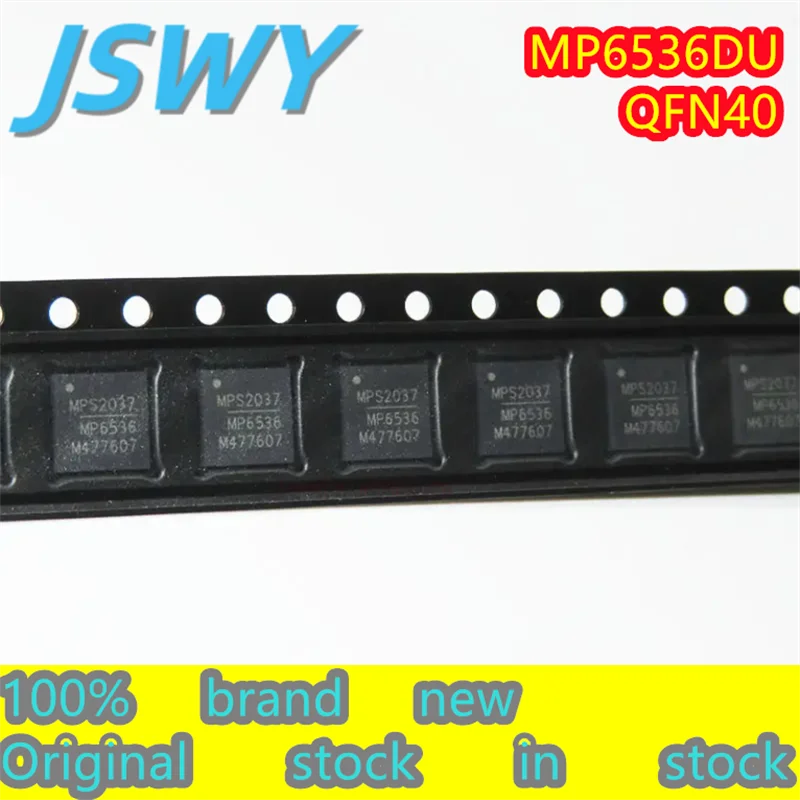 (3/30 pieces) MP6536DU MP6536 QFN40 SMD half-bridge driver IC chip guaranteed to be easy to use 100% brand new and good quality