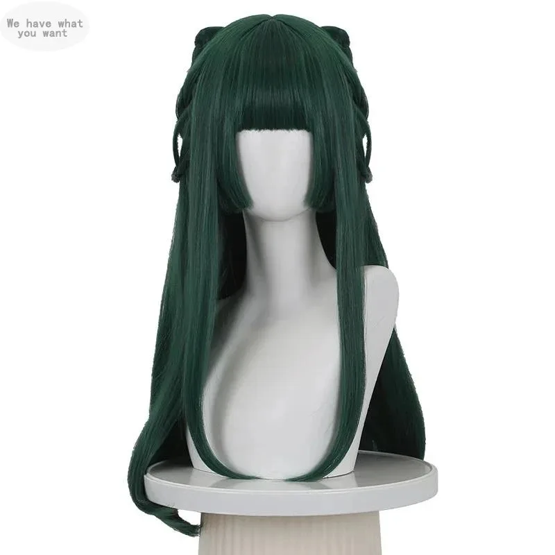 Anime The Apothecary Diaries Temporada 2 Dark Maomao Cosplay Peluca Verde Pelo Largo Kusuriya No Hitorigoto Halloween para Mujeres Niñas