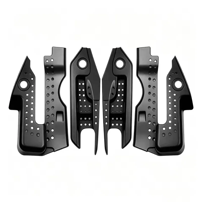 4pcs For Volvo For S90 For V90 2017-2026 Engine Compartment Arainage Groove Protective Cover Limiting Pin Chain Groove+2*Cover