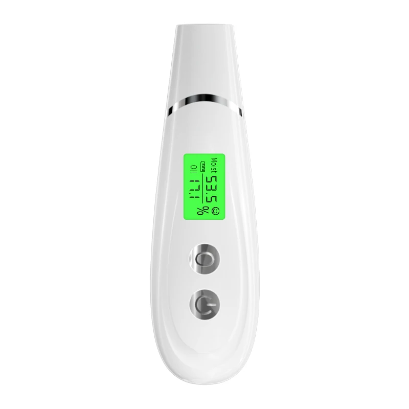 

Skin Tester Face Skin Moisture&Oil Content Skin Analyzer Skin Water Cheek Elastic Skin Age Test Meter Fluorescent
