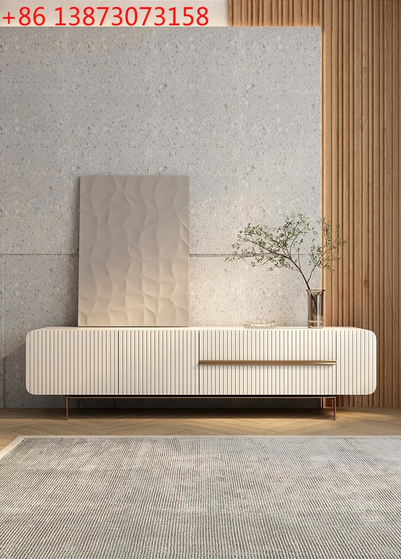 

Скандинавский современный напольный шкаф из массива дерева для гостиной, кремовый ТВ-шкаф для спальни