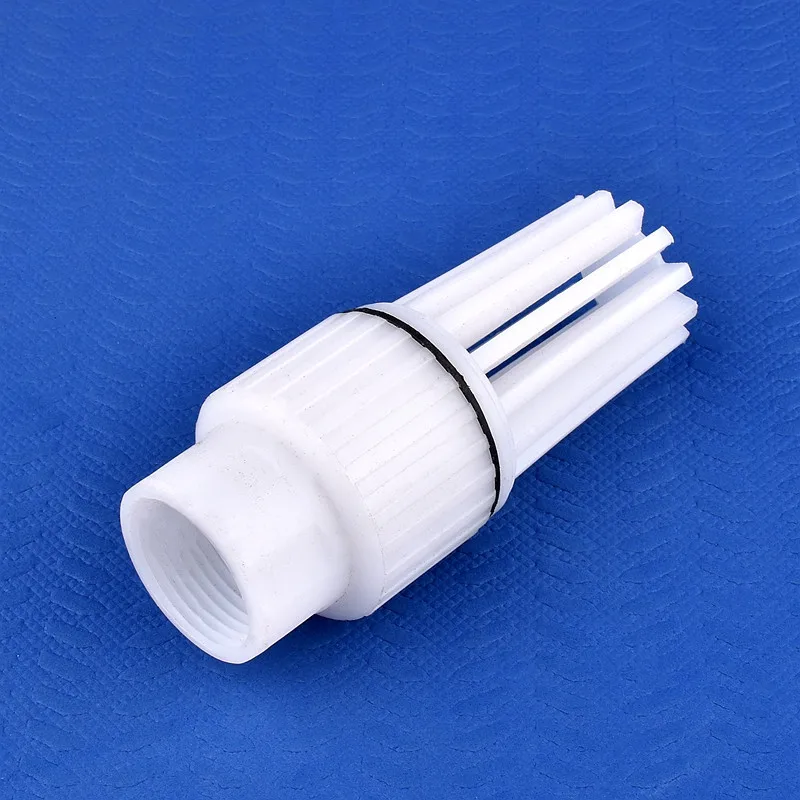 1~10pcs Plastic Bottom Valve 3/4″ 1″Male/ Female Thread Filter Valve  Flower Blue Head Threaded Check Valve Water Pump Fittings