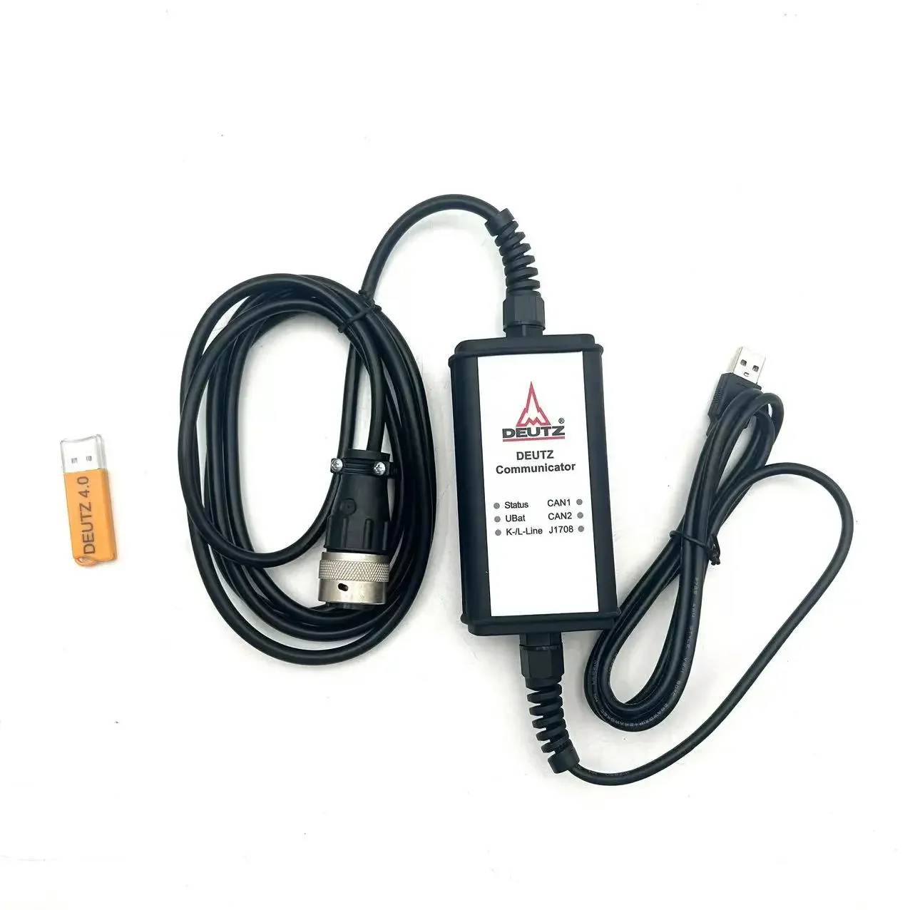 2024 Deutz Decom Deutz Serdia Kit de diagnóstico SerDia2010 EMR 2/3/4 herramienta de programación de escáner de diagnóstico más Dongle USB