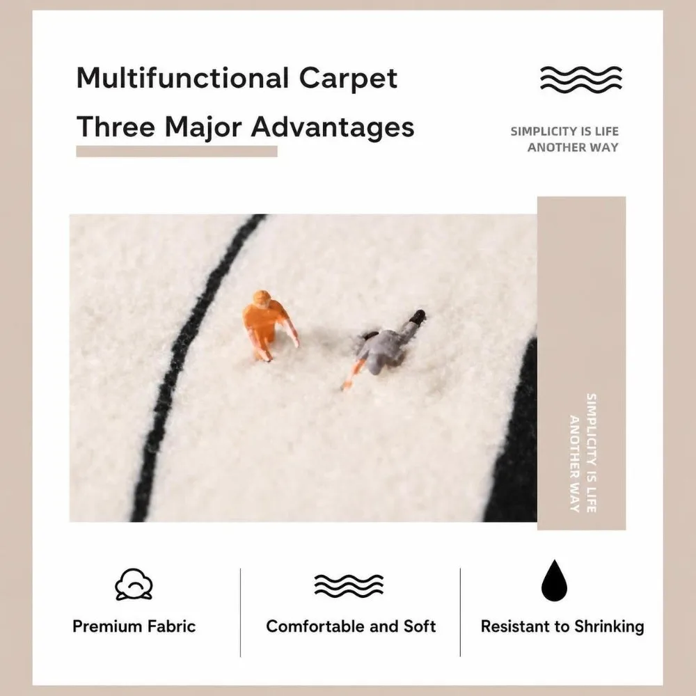 High Quality Surfboard-Shaped Bedroom Mat Hawaiian Style Soft Runner Rugs Non-Slip Faux Cashmere Floor Mat Cozy Decor