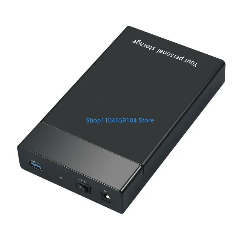 USB3.0 HardDrive External Enclosure Case for 3.5 Inch SSD HDD Toolsfree