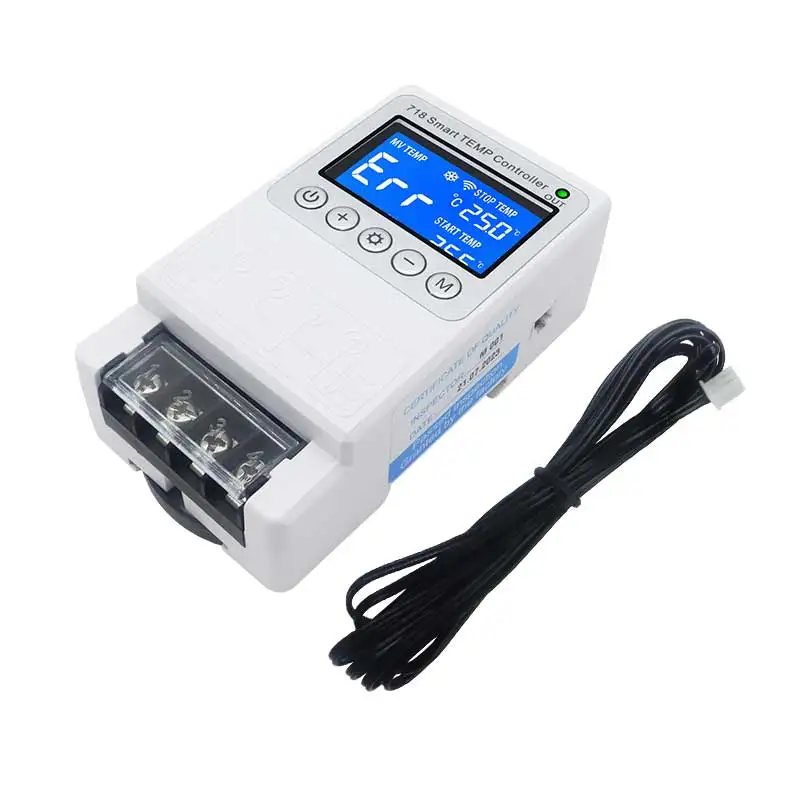 220VAC Intelligent Temperature Controller With Probe WiFi APP Remote Control Smart Temperature Control