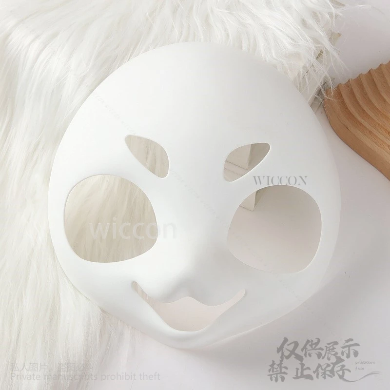 Disfraz de Anime peludo Kemono, disfraz de Furrsuit Kawaii, cabeza de bestia japonesa, perro, cachorro encantador, cara bonita, máscara de Jirai Kei, carcasa de cabeza