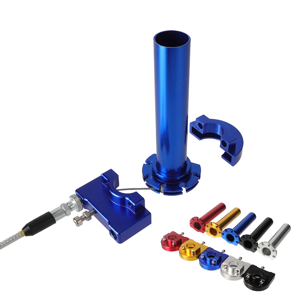 

7/8" 22mm Motorcycle Accelerator Handles Quick Action Throttle Grip Twist for 50cc 110cc 125cc Pit Bike Dirtbike Accessories