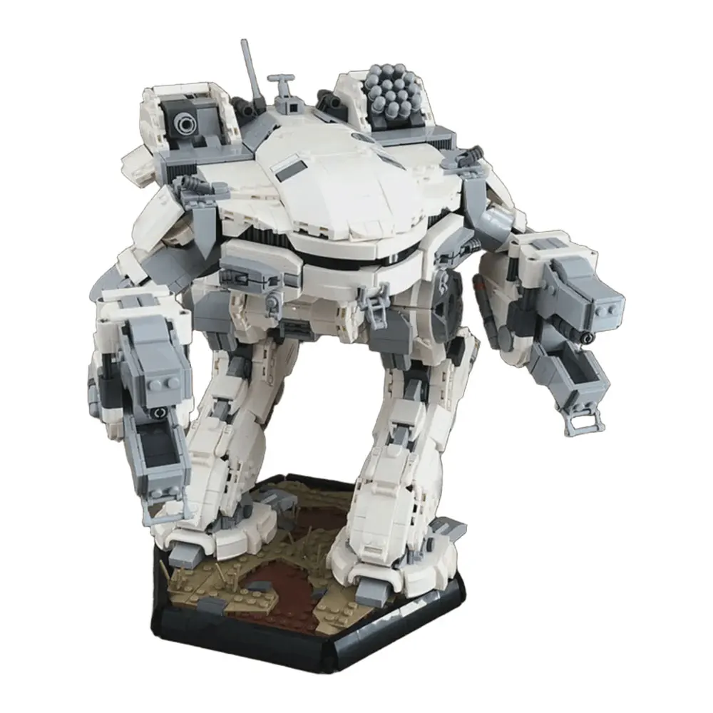 Battletech King Crab Mech Building Blocks Kit Sci-Fi Game 3576PCS Mechwarrior Heavy Robot Desk Decor Toy Adult Gift For Family