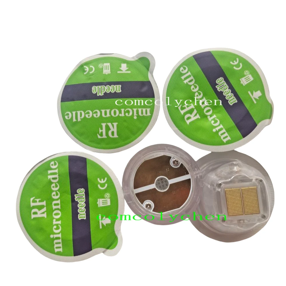 Рисунок 2 - Одноразовый зеленый RF-картридж для микронидлинга