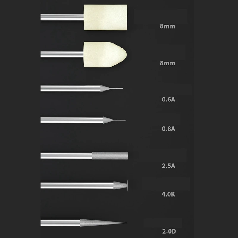 Penna per smerigliatura elettrica con incisore regolabile a velocità D1 Rettificatrice a batteria Mini set di strumenti per lucidatura Penna per incisione fai-da-te