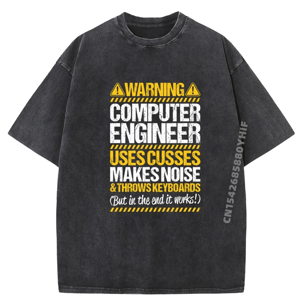 

Computer Engineering Throws Keyboards Computer Engineer Wholesale Tshirts 100 Pcs Band Washed Tshirts Aesthetic