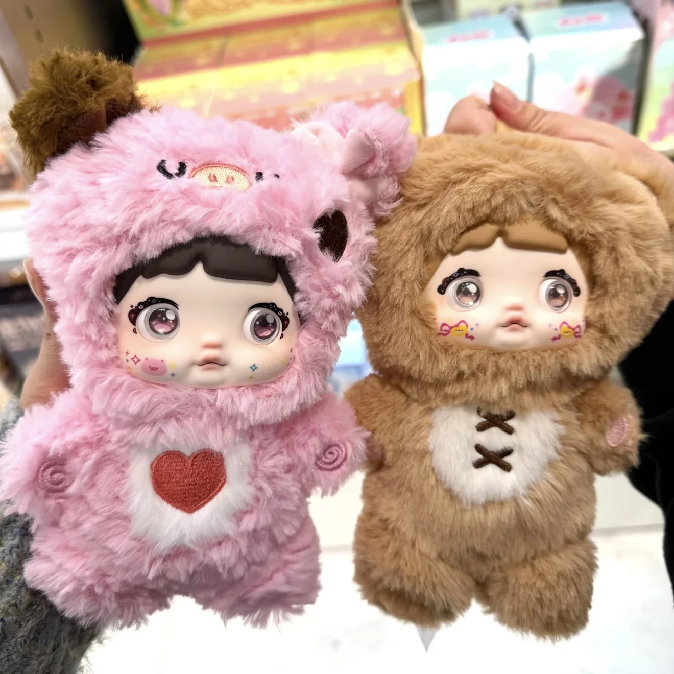 100% حقيقية Nommi V1 Loveliness لا نهاية سلسلة صندوق أعمى لطيف الفينيل أفخم دمية Nommi أنيمي الشكل حقيبة قلادة صندوق غامض لعبة #4