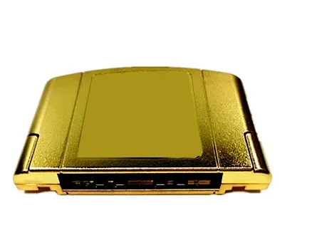

Позолоченный корпус игровой карты для N64, пластиковый корпус крышки игрового картриджа