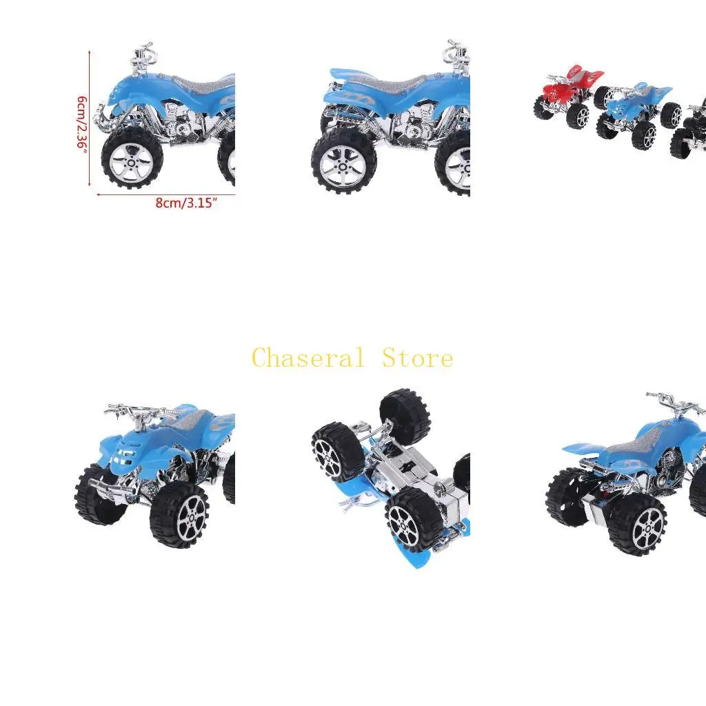 

E7CE Pull Back Mini Inertia Simulation 4 Wheel Beach Motorcycle Vehicle Motocross