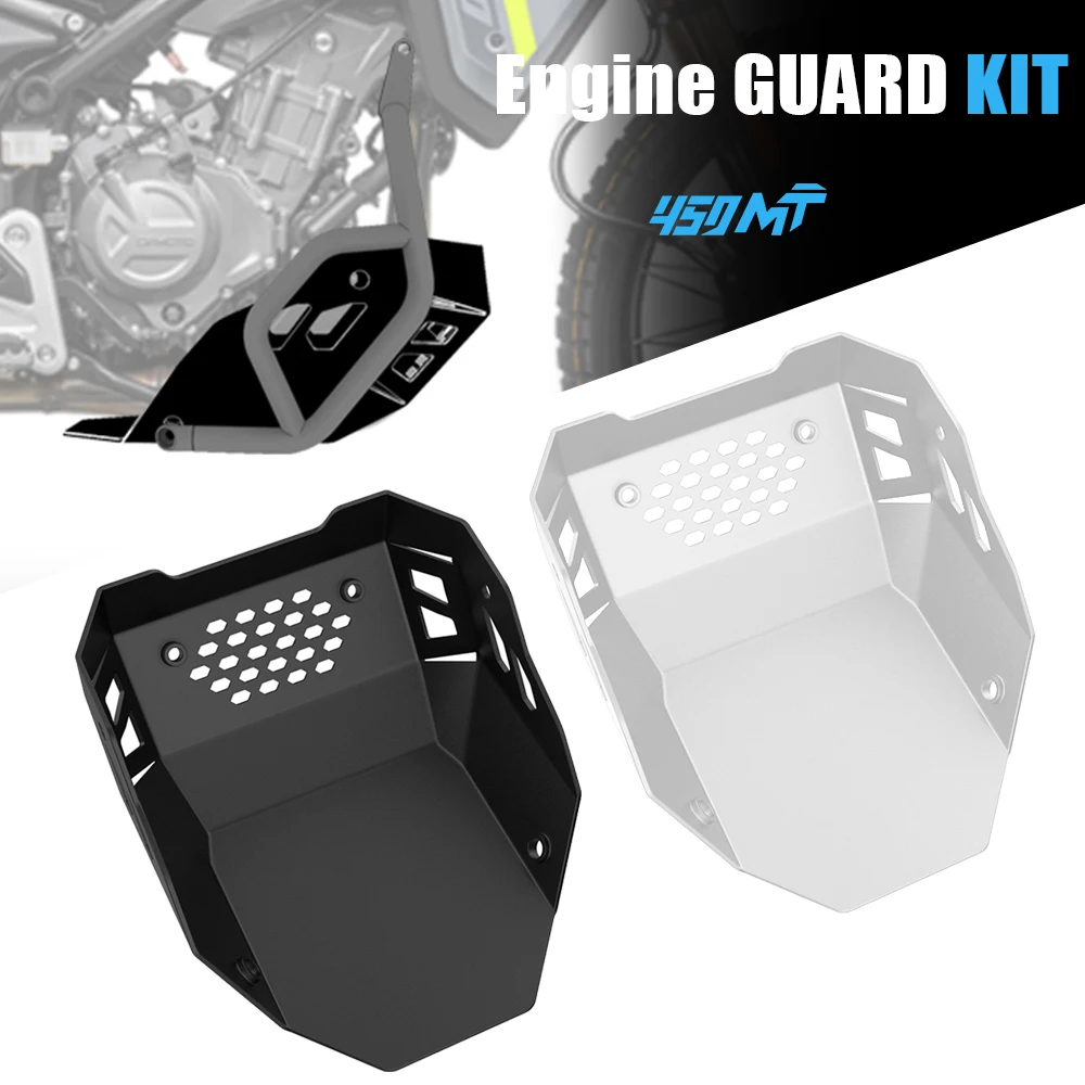 

2024 2025 Аксессуары для мотоциклов ДЛЯ CFMOTO CF MOTO 450MT 450 MT 450 CF450MT Защитная пластина Bash Защитная крышка рамы MT450