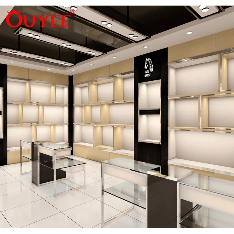 Customized-Factory Supply Shoes Showroom Rack Display Store Interior Design Shoe Shop Furniture Shoes