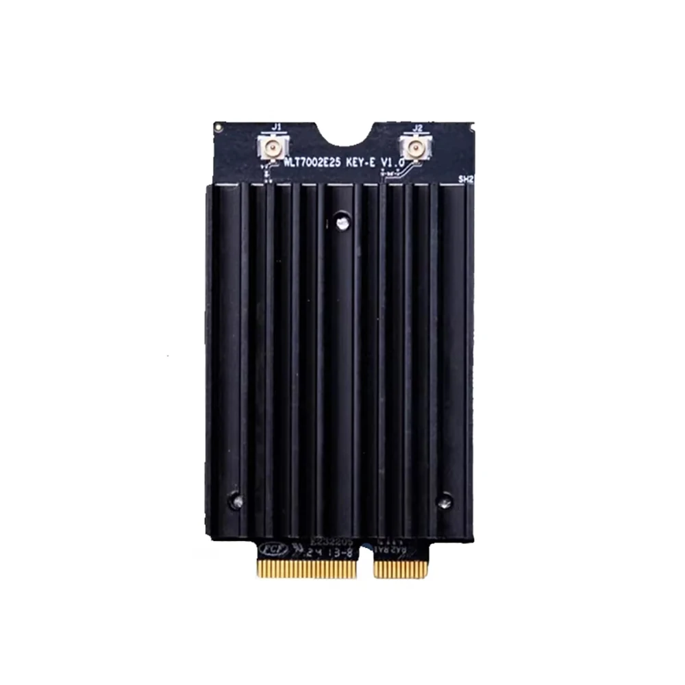 

Dual-Band Concurrent 2.4+5GHz WiFi 7 (802.11be) M.2 Key-E Wireless Module with Diplexer 2T2R MU-MIMO