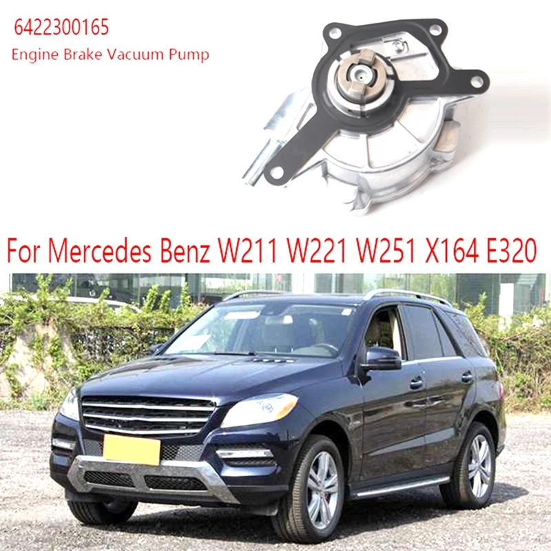 

A6422300165 Car Engine Brake Vacuum Pump For Mercedes Benz W211 W221 W251 X164 E320 6422300165