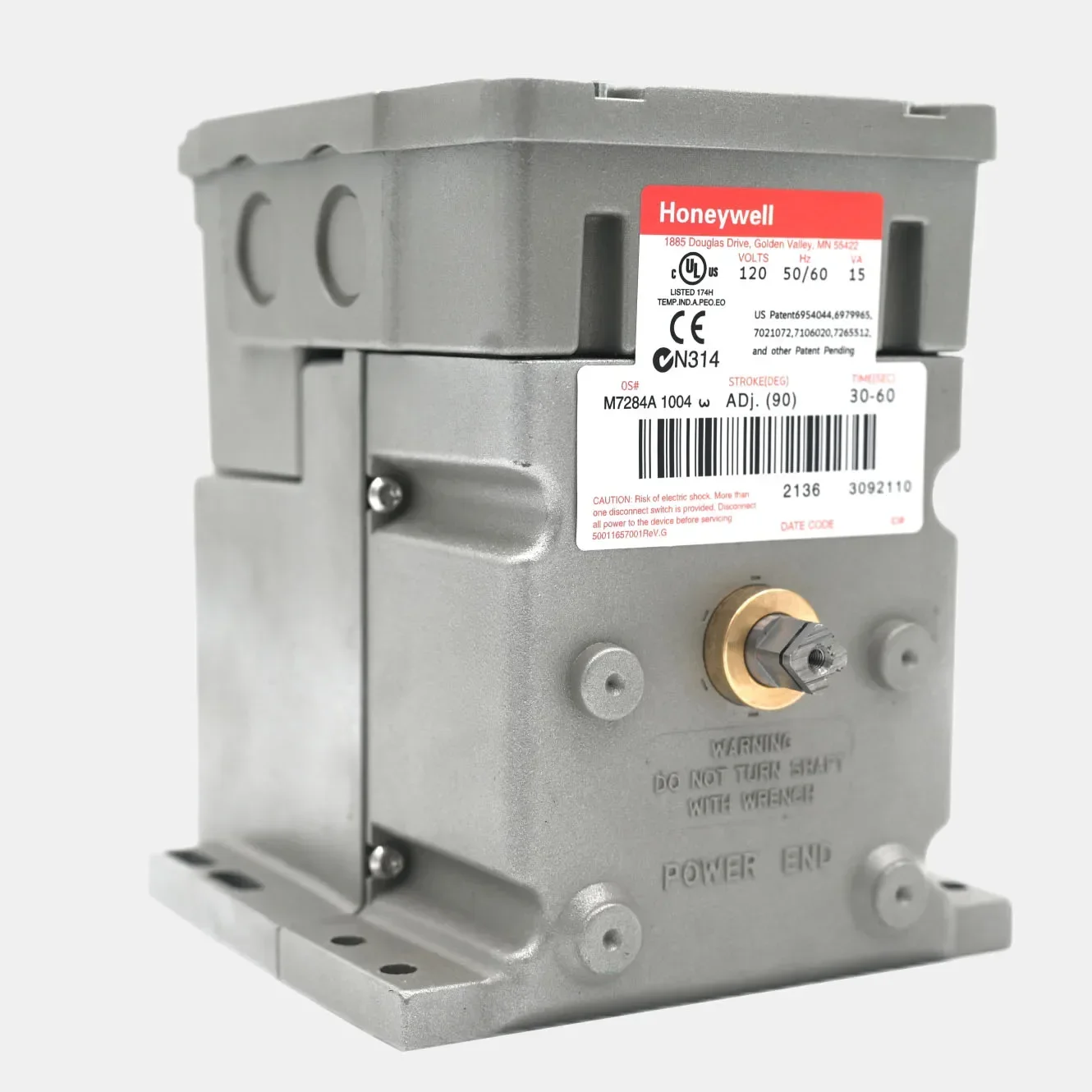 HoneyWell Industrial Combustion Damper Actutors Servo Motor M7284C1000 For Burner servo motor driver