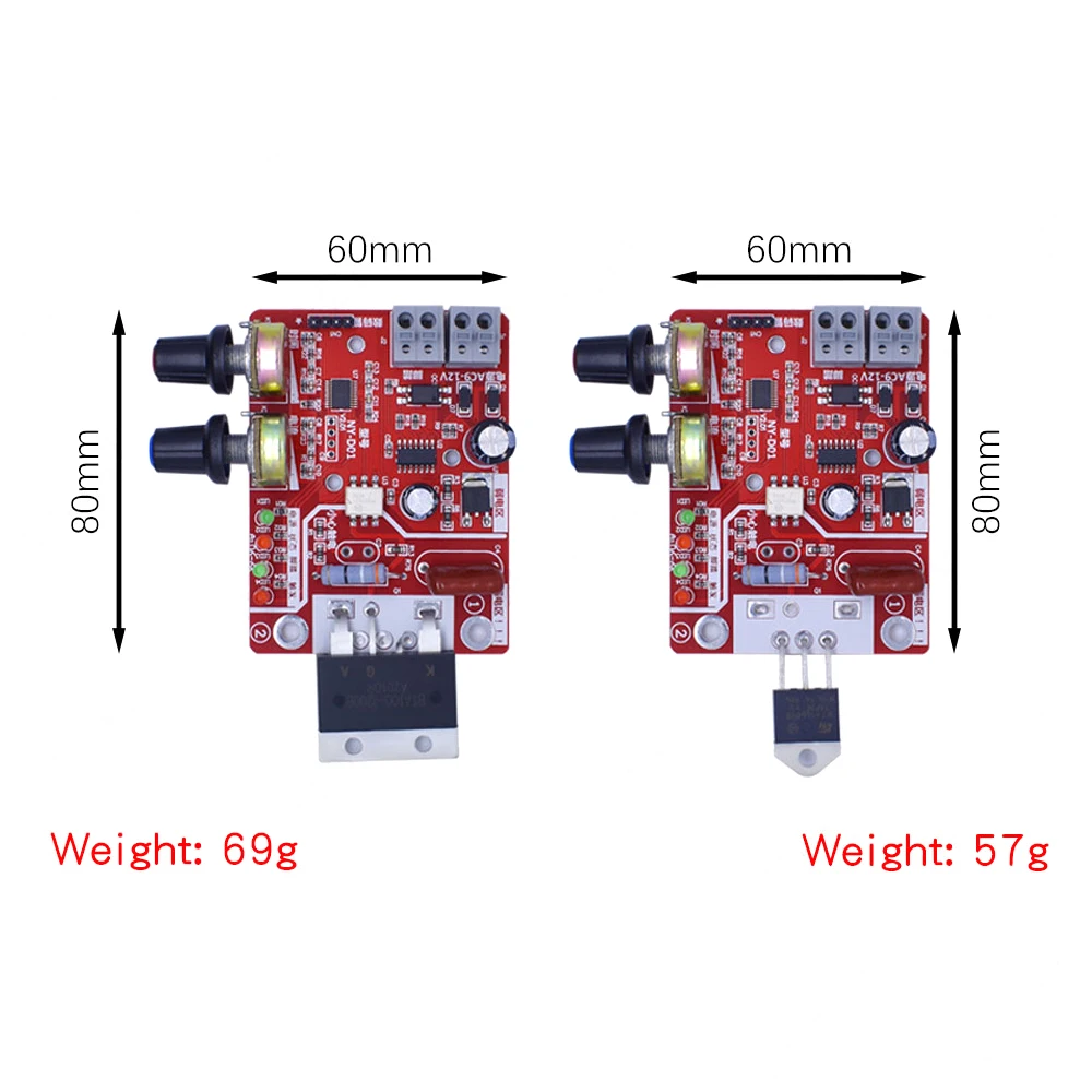 40A 100A Digital Spot Welder Machine Time Control Board Spot welding Adjust Time & Current Transformer Controller Panel module