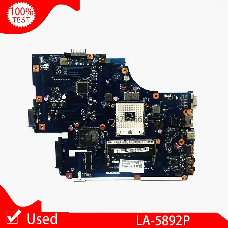 Used For ACER Aspire 5741 5741ZG 5742 5742G Notebook Mainboard MBWJU02001  LA-5892P Laptop Motherboard HM55