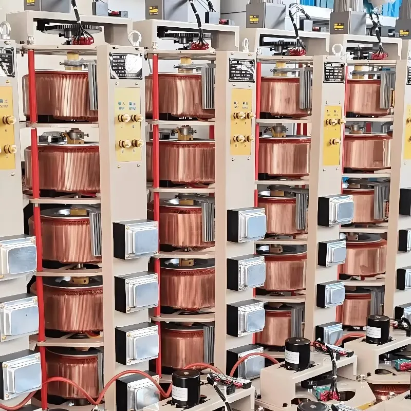 CE Certified General-Purpose SVC AC Current Stabilizers 50KVA Single Phase Manual Variac Transformer 220V Output Voltage