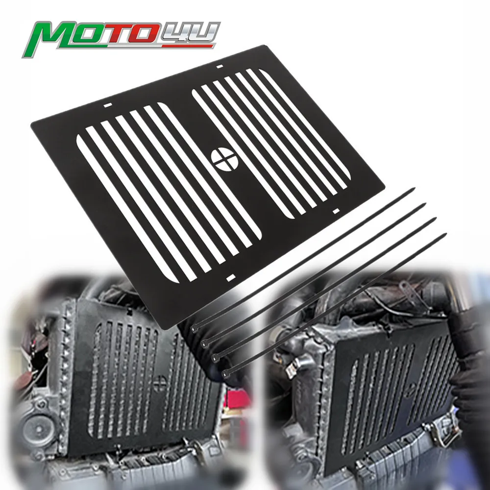 

New Radiator Grill Guard Cover Grille Oil Cooler Protector Cafe Racer Motorcycle Accessories 1 Set For BMW K 100 K100 K75