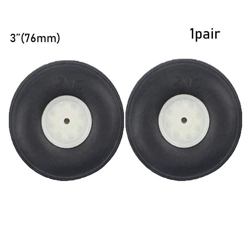 

1 пара черных резиновых деталей из искусственной кожи 1–3 дюйма, запасные части для радиоуправляемого самолета, пластиковая ступица, хвостовое колесо