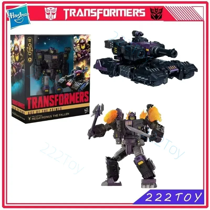 New Hasbro Transformers Toys Age of the Primes Leader Megatronus The Falle Anime Model Action Figures Robot Toy Collectibles