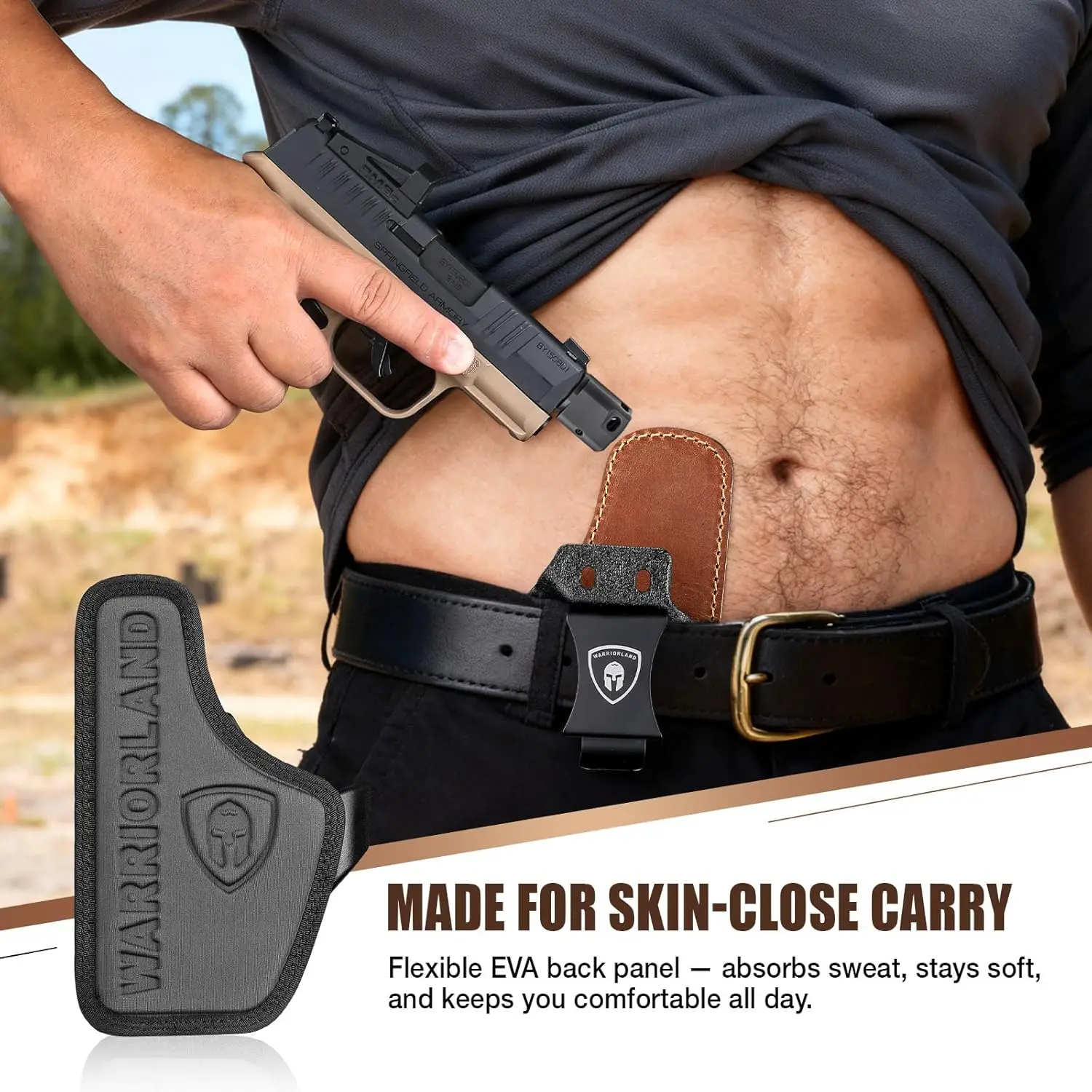 

Only For Springfield Hellcat Pro~Hellcat~Hellcat RDP/OSP,IWB Hybrid Holster,Concealed Carry Holster,Ultimate Comfort,Right Hand