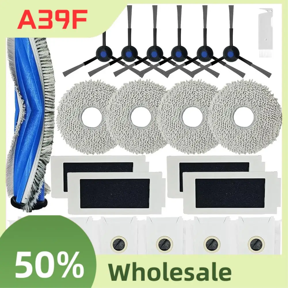 

Комплект запасных частей Benchmade Quality для робота-пылесоса ECOVACS T30S/ T30S COMBO: основная/боковая щетка, фильтр, тряпка для влажной уборки